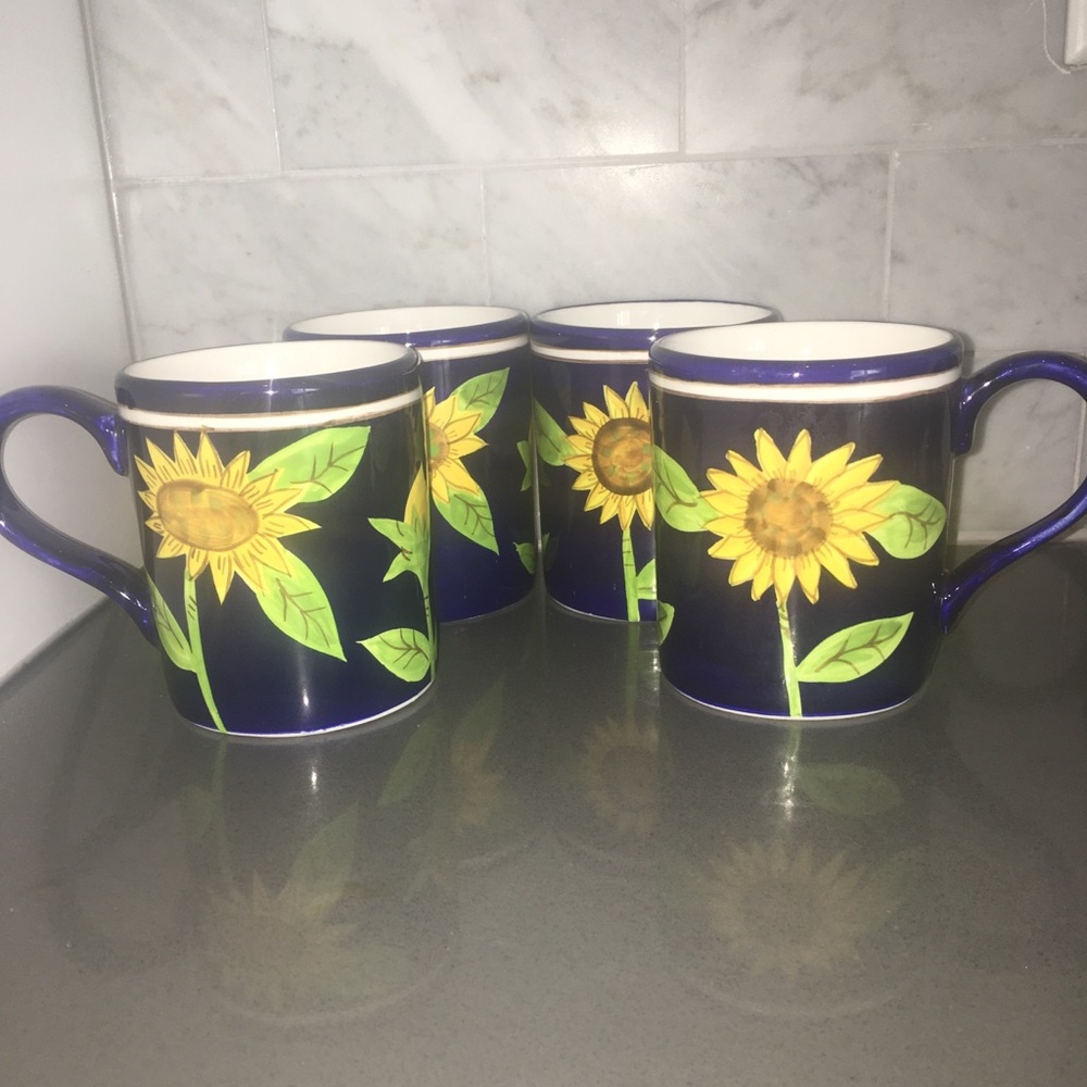 Gibson Sunflower Grace Mug Set